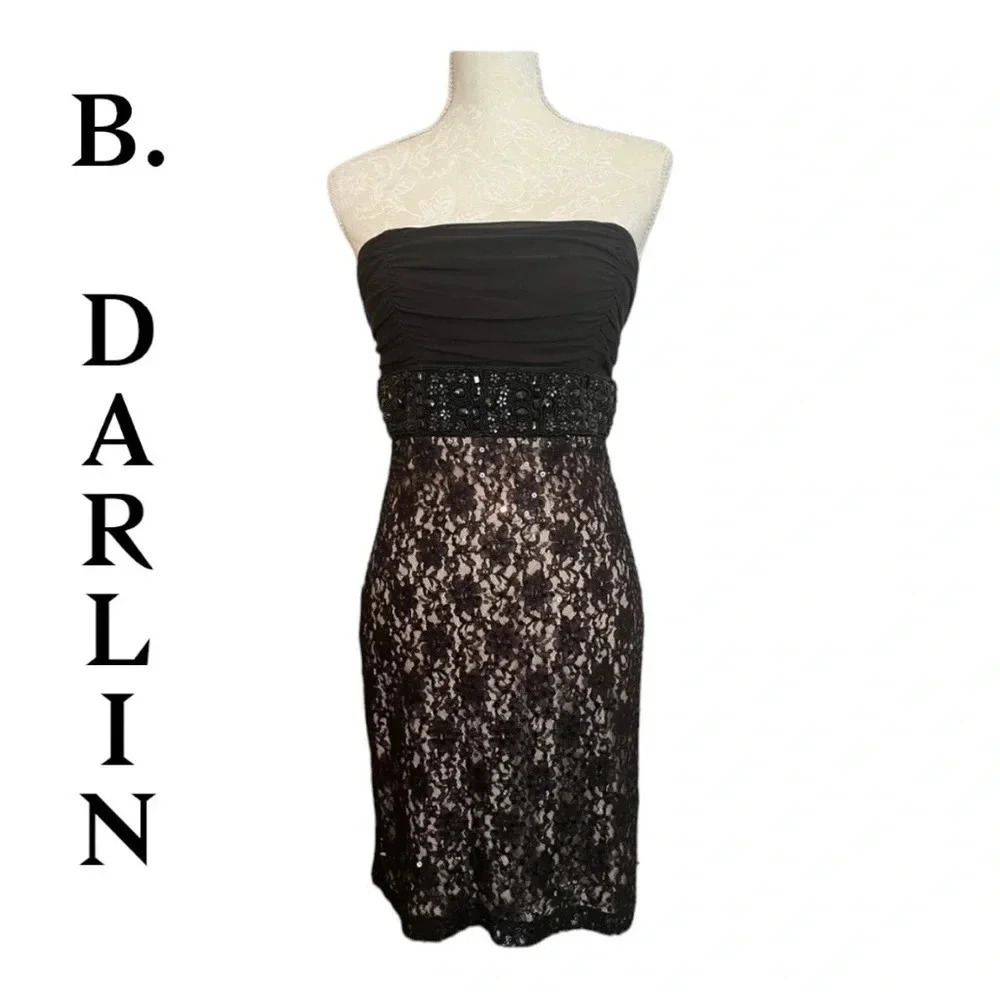 B. Darlin Sequin Cocktail Dress